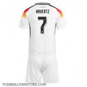 Deutschland Kai Havertz #7 Replik Heimtrikot Kinder EM 2024 Kurzarm (+ Kurze Hosen)